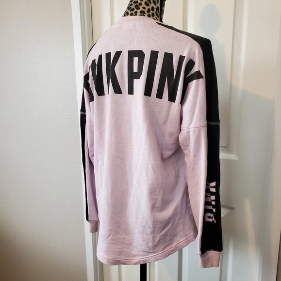 Pink by Victoria Secret Terry Pullover - Picture 7 of 9